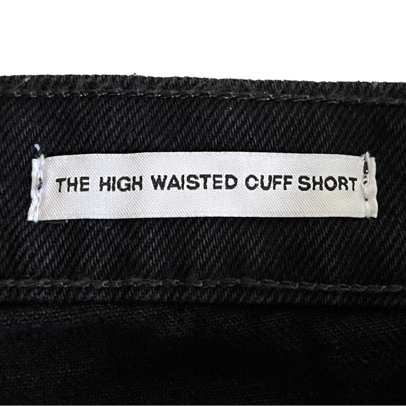 American Apparel The High Waisted Cuff Short Black 27 - Picture 10 of 16